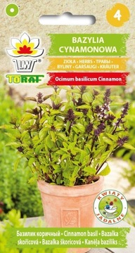Bazylia cynamonowa 0,5g TORAF