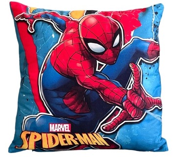 PODUSZKA DEKORACYJNA SPIDERMAN 45x45 AVENGERS DWUSTRONNY NADRUK