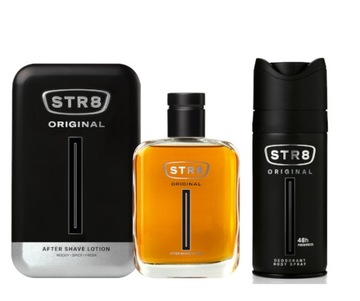 STR8 ORIGINAL ZESTAW 2cz WODA ASL 100ml + SPRAY 150ml