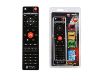 Pilot uniwersalny do tunerów WIWA MC-005 czarny