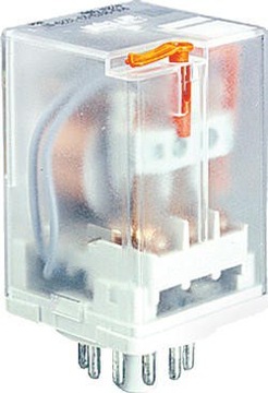R15-2013-23-5024-WT PRZEKAŹNIK PRZEMYSŁOWY 10A 3P 24V AC WTYKOWY +