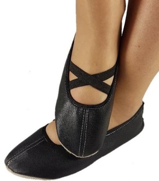 Baletki baleriny 100%SKÓRA do tańca rytmiki R.37