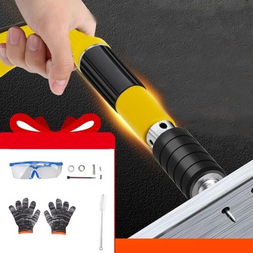 5-ШЕСТРУСНЫЙ ГВОЗДЕЛЬНЫЙ ПИСТОЛЕТ СИЛЬНАЯ СИЛА ПРОНИКНОВЕНИЯ ДЛЯ УСТАНОВКИ ДВЕРНЫХ ОКОН