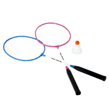 НАБОР ДЛЯ БАДМИНТОНА 2 РАКЕТКИ СЕТКА СУМКА NILS NET