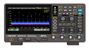 SDS814X HD oscyloskop 4x100MHz rozdzielczość 12-bitów