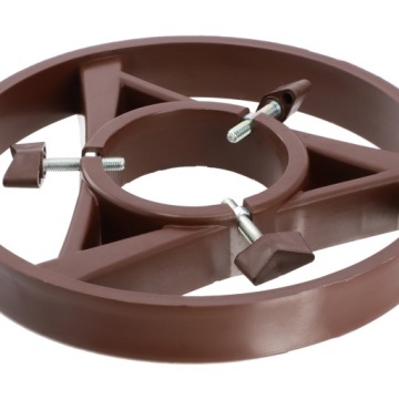 ПОДСТАВКА ДЛЯ РОЖДЕСТВЕНСКОЙ ЕЛКИ, КОРИЧНЕВАЯ, ЦВЕТОЧНЫЙ ВАЗ, 2,8 м