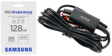 70mai S500 Видеорегистратор зеркало + камера заднего хода+ 128GB+ парковочный модуль
