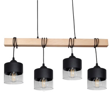 LAMPA WISZĄCA SUFITOWA PLAFON ŻYRANDOL 4CS SALON SYPIALNIA KUCHNIA STÓŁ