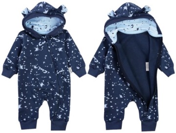 СПОРТИВНАЯ КУРТКА, ХЛОПОК, темно-синий, 80 L501