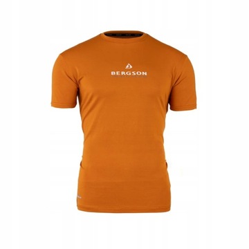 Sportowa Koszulka Męska T-Shirt BERGSON ARCHO Rust rozmiar S