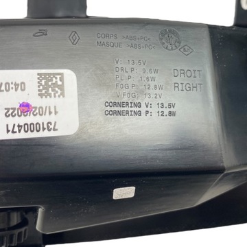 Nowy OE Led DRL Prawy Renault Captur I 266006538R