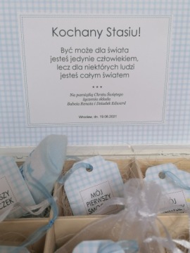 КОРОБКА ПАМЯТИ, ПОДАРОК ​​НА КРЕЩЕНИЕ, НОМЕР