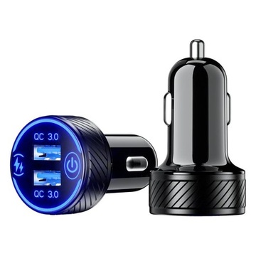 Мотоциклетное зарядное устройство 2 x USB QC 3.0 36 Вт CC36UU