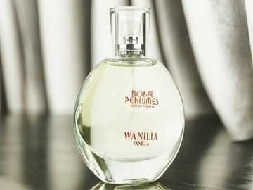 ЖЕНСКАЯ Туалетная вода 50 мл ЦВЕТОЧНАЯ ВАНИЛЬ ДЛЯ ОСВЕЖАЮЩЕГО ПОДАРКА