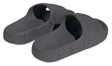 48,5 KLAPKI ADIDAS MĘSKIE ADILETTE 22 SZARE SPORTOWE HP6522