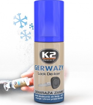 GERWAZY Odmrażacz do zamków, 50 ml
