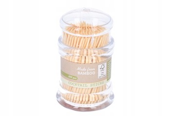 Деревянные зубочистки для пробковых палочек, 200 шт.