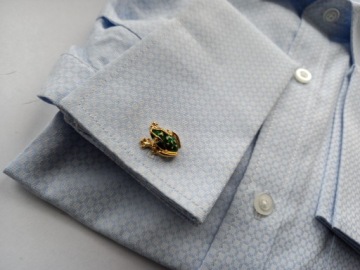 Запонки для рубашки Golden Frog