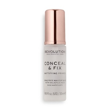 REVOLUTION Conceal & Fix Mattifying тональный крем, покрытие и фиксация.
