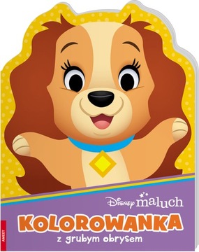 Disney Maluch. KOLOROWANKA zgrubym obrysem GR-9201
