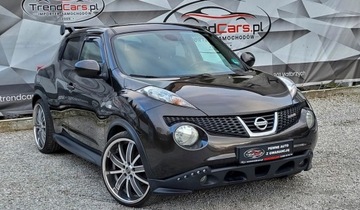 Nissan Juke I SUV 1.6 DIG-T 190KM 2010 Nissan Juke 1.6 190 KM NAVI KAMERA bezwypadkow...