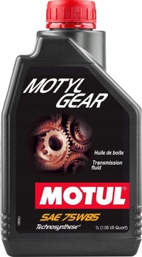Olej przekładniowy MOTYLGEAR (1L) SAE 75W85 ;API GL-4; GL-5