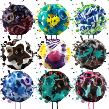 9 ШТ. КОСМИЧЕСКИЙ ШАР СУПЕР ВЫСОКИЙ Отскок Космический Лунный Шар