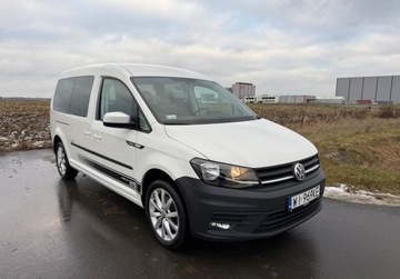 Volkswagen Caddy IV Kombi Maxi 1.4 TSI BlueMotion Technology 130KM 2020 Volkswagen Caddy MAXI 1.4 TSI 130KM DSG Salon PL Serwisowany ASO Gwarancja, zdjęcie 1