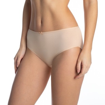 LAMA Figi Damskie Bikini BEŻOWE r. XL, 3 szt.