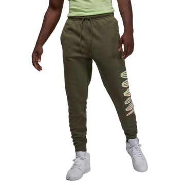 JORDAN SPODNIE DRESOWE MĘSKIE L ZIELONE KHAKI DV1603 325
