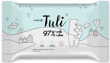 Luba Tuli chusteczki nawilżane dla dzieci z Aloesem 60szt