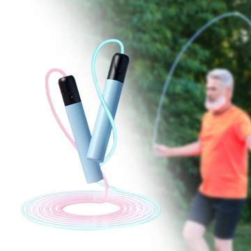 Skakanka z wygodnymi uchwytami Skakanka