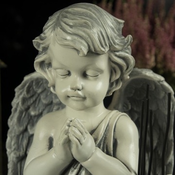 ГИПСОВАЯ ДЕКОРАЦИЯ АНГЕЛ БОЛЬШАЯ ФИГУРКА Гробницы-МОГИЛЫ