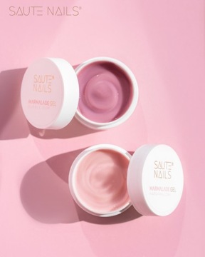 SAUTE NAILS MARMALADE Строительный гель Bubble Gum 30г