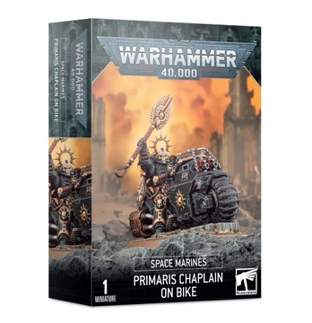 Space Marines- Primaris Chaplain on Bike - Wh40k