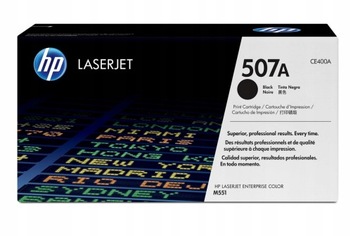 TONER ORYGINAŁ HP CE400A BLACK 507A M551