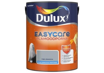 DULUX EASY CARE Farba lateksowa MGŁA ABSOLUTNA 5l