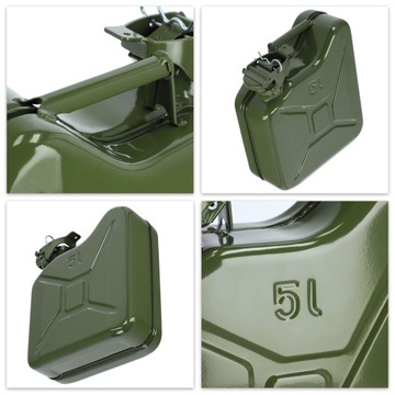 ТОПЛИВНАЯ КАНИСТРА 5 Л, МАСЛО, МЕТАЛЛИЧЕСКИЙ БАК, ЗАБАВНАЯ