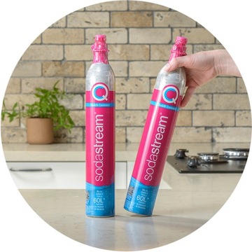 Saturator Soda Stream ART + butelka BIAŁY zestaw