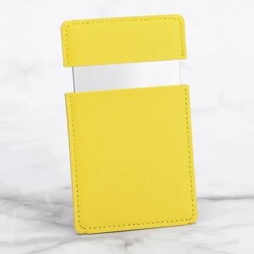 Ultra-thin Makeup Mirror Vanity Mirror Cosmetic 7 colors Make Up Pocket Rec