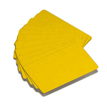 Karty żółte PVC 104523-131/x500szt