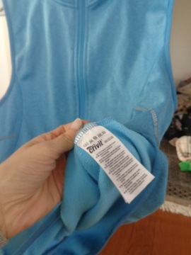 ЖИЛЕТ С КАПЮШОНОМ РАЗМЕР L спортивный CRIVIT