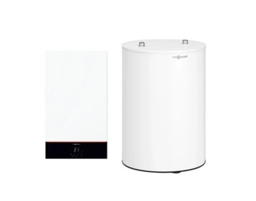 Pakiet Kociół Viessmann Vitodens 100-W 19kW B1HF z zasobniekiem 100l CUGA