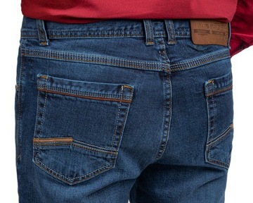 Jeans męskie spodnie prosta nogawka PL - 108 cm L:30