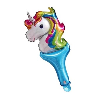 Воздушный шарик в виде единорога