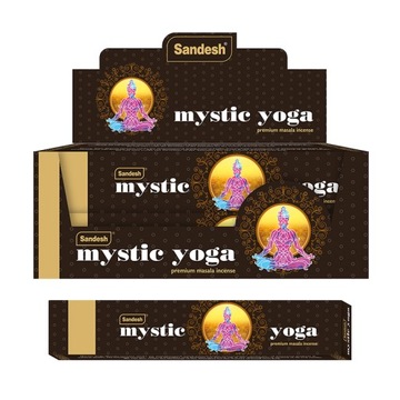 MYSTIC YOGA kadzidła z Indii Premium do jogi JOGA handmade