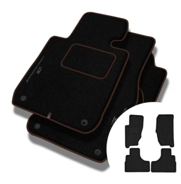 Velurové koberce Performance pro Jeep Cherokee III (kj) 2001-2007