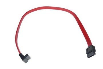 KABEL HDD SATA KĄTOWO - PROSTY 35 CM