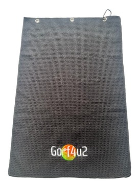 Элегантное полотенце для гольфа 60х40 из премиальной микрофибры синего цвета.