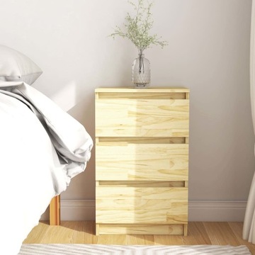 SZAFKA NOCNA 40X295X64CM DREWNO SOSNOWE